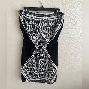 Express Black Elastic Waist Skirt